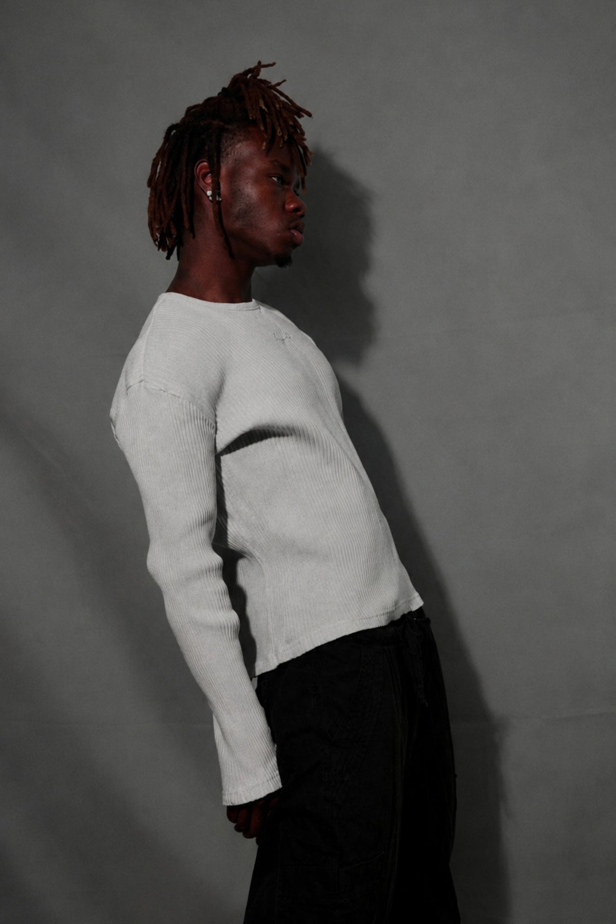 Azure White Long-Sleeve