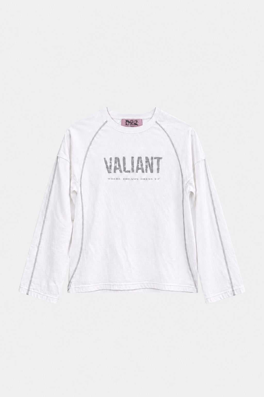 Spume White Long-Sleeve