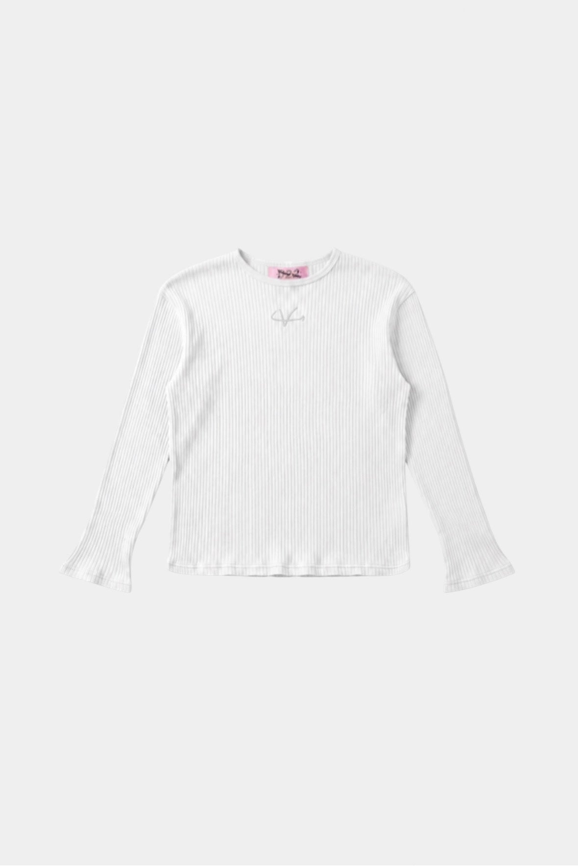 Azure White Long-Sleeve