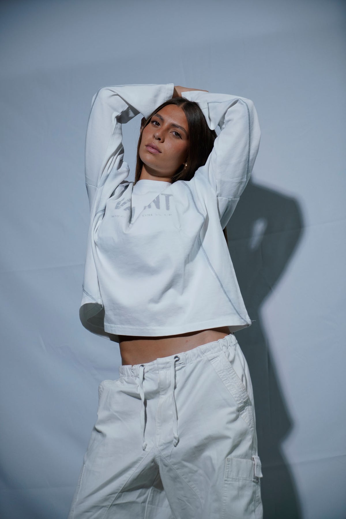 Spume White Long-Sleeve