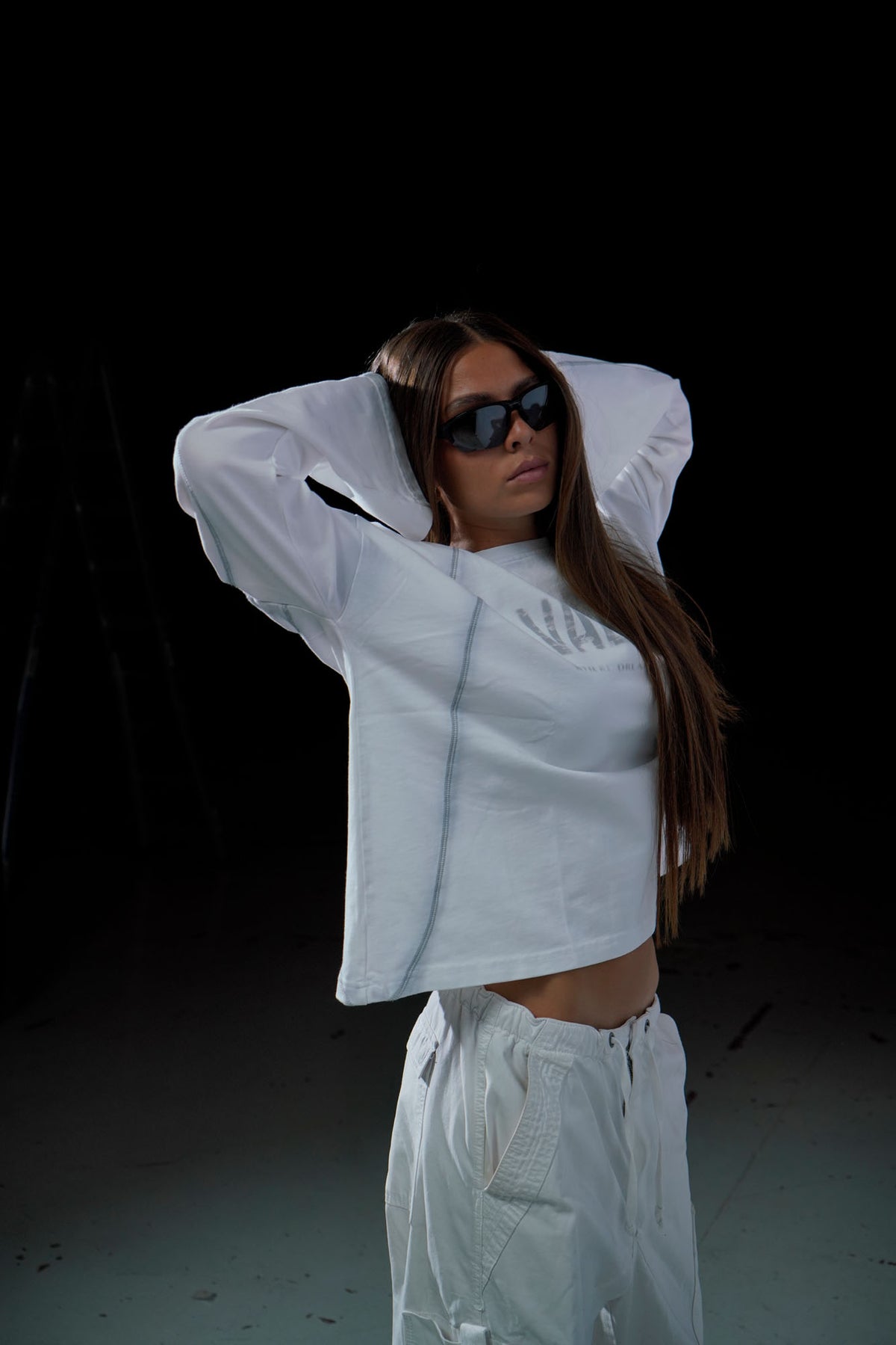 Spume White Long-Sleeve