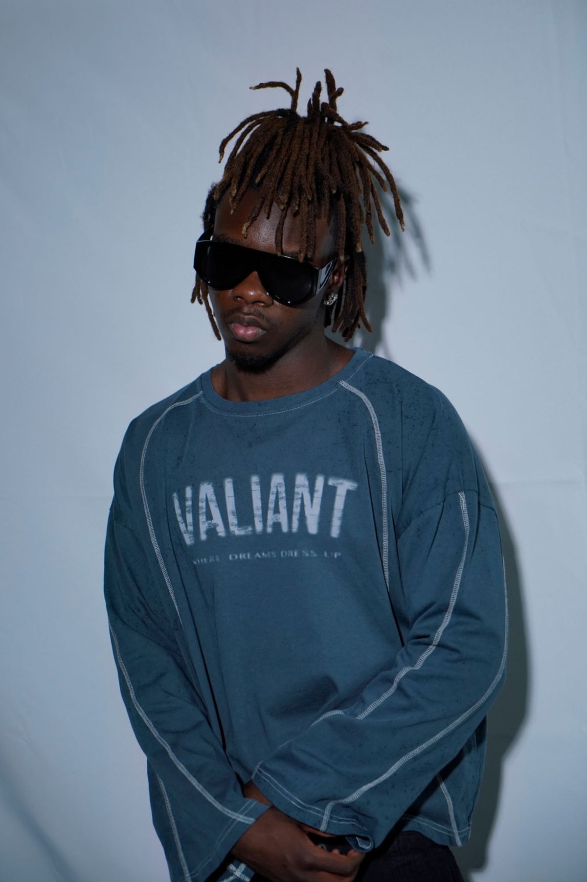 Spume Navy Long-Sleeve