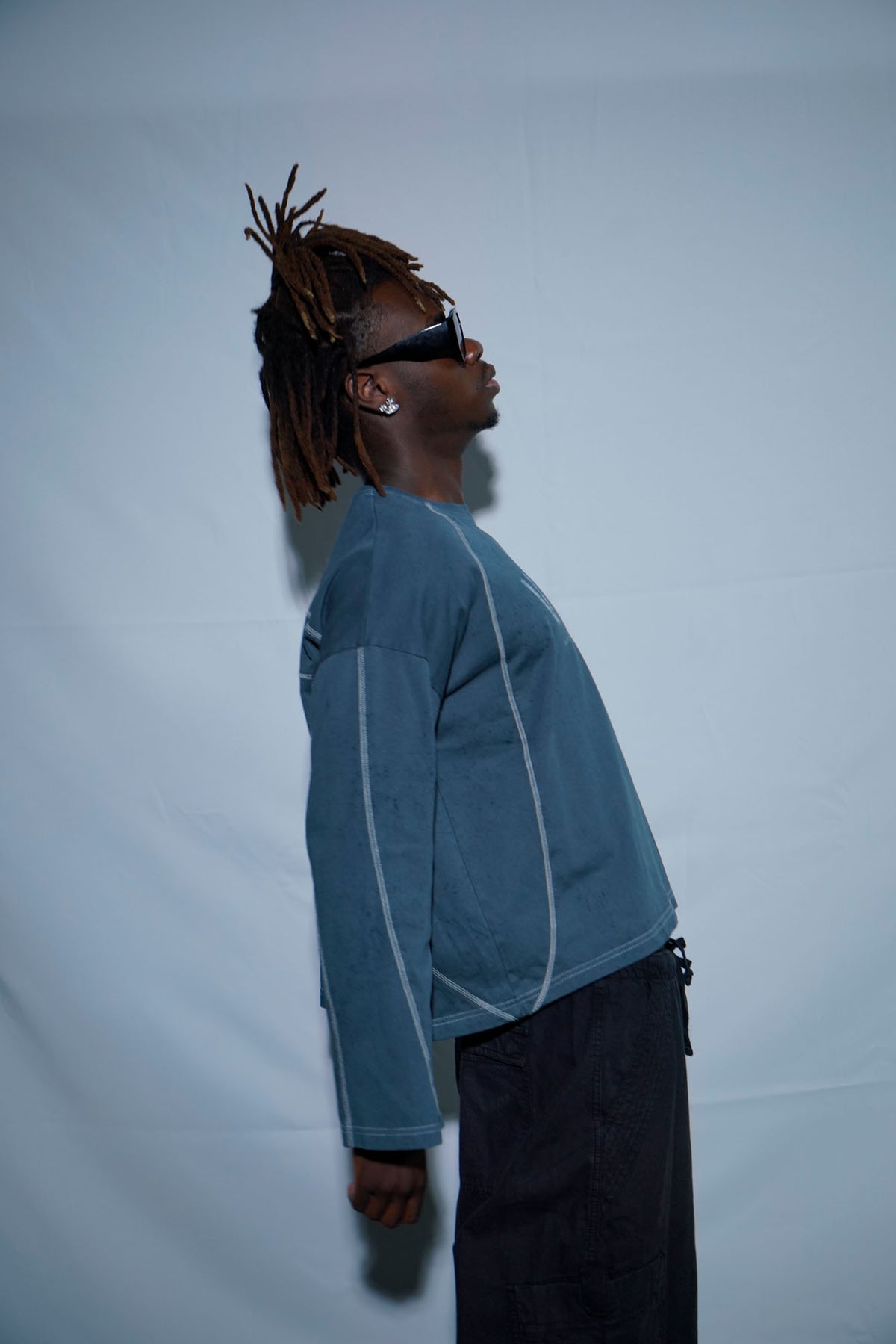 Spume Navy Long-Sleeve
