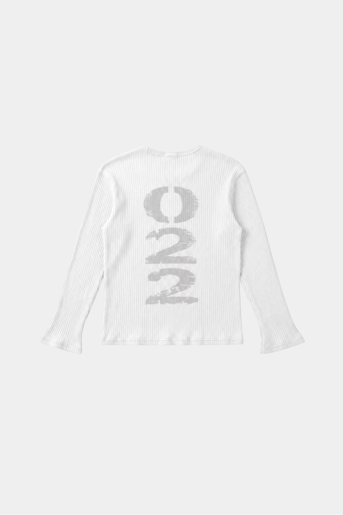 Azure White Long-Sleeve
